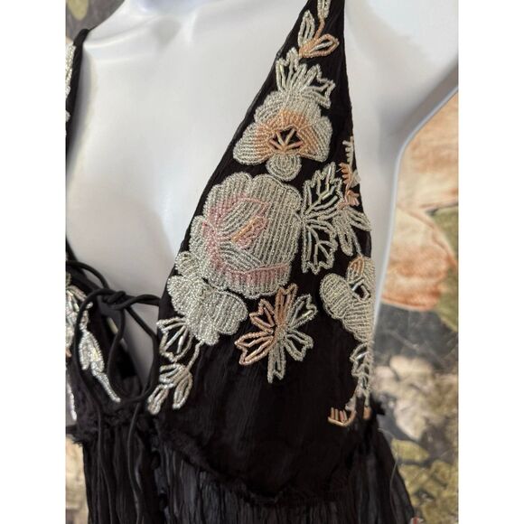 New Free People Secret Garden Maxi Top Size Small. - Picture 9 of 11